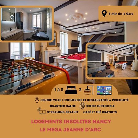 Mega Jeanne D'Arc Billard Baby Foot Logements Insolites Nancy Luaran gambar